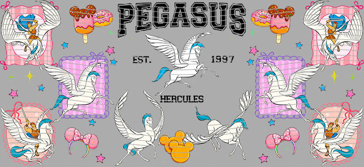 16oz Disney style-D-1179